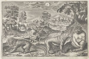 开
Vierpotige dieren（系列名称）
Animalivm Qvaddrvpedvm（系列名称） 作者 Nicolaes Visscher (I) (归属于)
