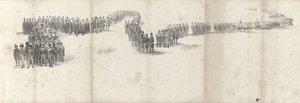 1849 年 4 月 4 日已故国王威廉二世在代尔夫特下葬（第 5 张）
1849 年威廉二世葬礼游行的五张连续照片（系列标题） 作者 咏叹调科内利斯克鲁斯曼