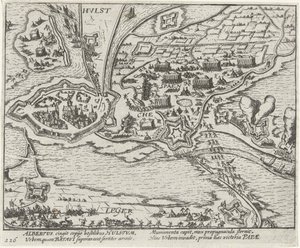 1596 年阿尔布雷希特大公对胡尔斯特的围攻 作者 弗兰斯·霍根伯格