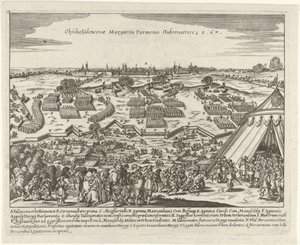 瓦朗谢讷文件，1567 年
Obsidio Valencenae Margarita Parmensi Gubernatrice.15.67 （物品上的标题） 作者 无名氏
