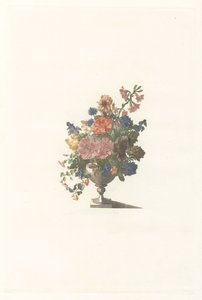 装有鲜花和干酪布的花瓶 作者 约翰·泰勒