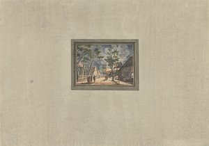 穆德贝格大火，1746 年 作者 无名氏