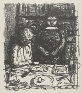 带花篮的自助餐柜
Dessein de Buffet（物品上的标题）
O 自助餐柜（系列名称） 作者 无名氏