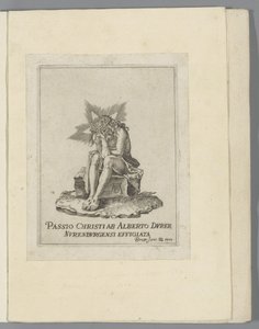冰冷石头上的基督
小耶稣受难像（系列名称）
Passio Christi Ab Alberto Durer Nurenburgensi Effigiata（物品上的系列名称） 作者 无名氏