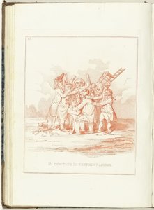 邦联委员会, 1795 年
邦联委员会（物上标题）
再生的荷兰（意大利语版本）（系列名称）
荷兰的复兴：所有复兴民族的一面镜子（关于物品的系列标题） 作者 詹姆斯·吉尔雷（可能）