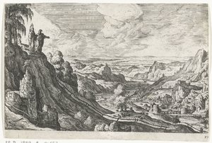 基督的诱惑
以神话和圣经为题材的风景画（系列名称） 作者 无名氏