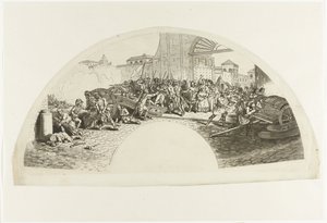 1808 年 5 月 2 日，西班牙爱国者路易斯-道伊斯和佩德罗-贝拉德-桑蒂扬在马德里阿蒂勒亚公园抵御法国军队时牺牲
1808 年 5 月 2 日。马德里 作者 贝尔曼和科尔曼