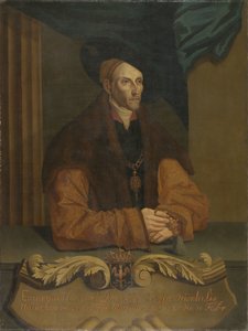 埃德扎德一世（1462-1528），东弗里斯兰伯爵 作者 Jacob Cornelisz van Oostsanen（拒绝归因）