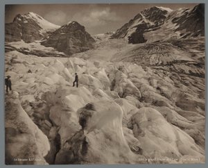 瑞士艾嘎峰西北的艾嘎冰川
Le grand Glacier de l