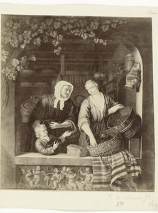弗兰斯-凡-米里斯二世的画作《草药师》的摄影再现
阿姆斯特丹博物馆。Un Magasin d