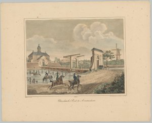 阿姆斯特丹 Utrechtsepoort 景观
阿姆斯特丹的 Utrechtse Poort（物体上的标题）
阿姆斯特丹六大城门景观。1st Cahier（系列标题） 作者 Desguerrois and Co.