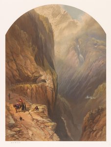 黑山口（Tête Noire）景观，可能位于瑞士的特里恩特附近 作者 托马斯·迈尔斯·理查森