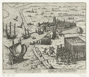 1572 年海上乞丐攻占登布里尔 作者 弗兰斯·霍根伯格