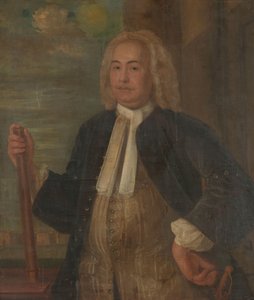 约翰内斯-特登斯（1741-1743 年）
荷兰东印度公司总督约翰内斯-泰登斯肖像 作者 无名氏