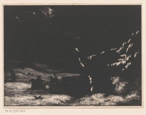 Landschap met ruiters 作者 无名氏