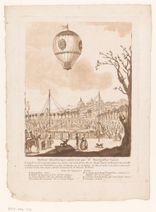 Luchtballon, Le Flezel, van Joseph-Michael Montgolfier l