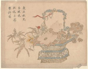 鲜花篮 作者 无名氏