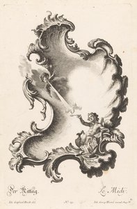 午后
Der Mittag / Le Midij（标题见实物）
日间部分（系列名称） 作者 约翰·格奥尔格·赫特尔（一）