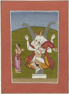Narasimha（毗湿奴的化身，人狮） 毗湿奴的化身（系列标题） 作者 无名氏