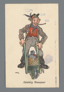 克里斯和贝普对 1920 年的新年祝福 作者 无名氏