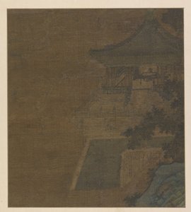 带书房的亭子 作者 无名氏