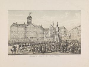 威廉三世陛下于 1861 年 4 月 9 日在阿姆斯特丹发表的讲话（标题见实物） 作者 乔治·威廉·蒂尔克迈耶