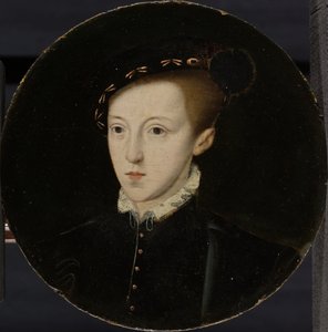 英国国王爱德华六世 (1537-1553) 的肖像 作者 William Scrots（拒绝归因）