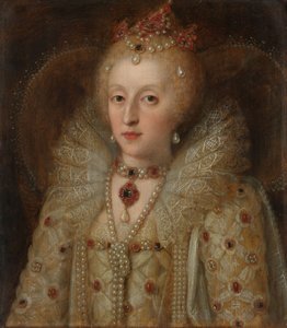 英国女王伊丽莎白一世的肖像，1550-99