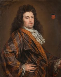 弗朗索瓦·莱德克 (1650-1718) 的肖像。 泽兰审计法院代表 作者 无名氏