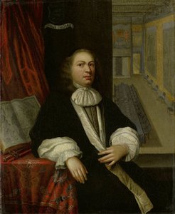 泽兰州和海军部书记 Justus de Huybert 的肖像 作者 无名氏