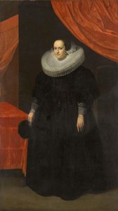 苏珊娜-摩尔肖像（1608-57） 作者 Cornelis van der Voort（拒绝归因）