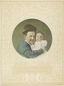 Portret van Wilhelmina, koningin der Nederlanden, en Juliana, koningin der Nederlanden 作者 无名氏