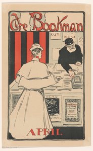 1896 年 4 月号《读书人》杂志的广告说明 作者 无名氏