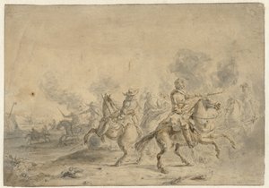 骑手大战 作者 Jan van Huchtenburg（拒绝归因）