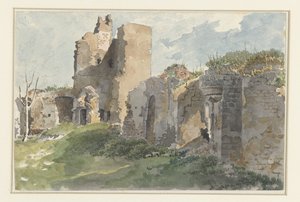 Ruïnes van de Château de Chevreuse 作者 无名氏