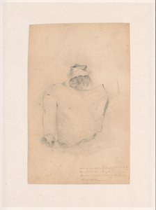 J.C.J. van Speyk 遗体草图 作者 无名氏