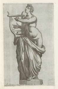 阿波罗雕塑
Apollo opus timanlidis in aedibus Farnesianis（物品上的标题）
罗马的古代雕塑（系列名称）
Antiquarum statuarum urbis Romae quae in publicis locis visuntur icones（系列标题） 作者 无名氏