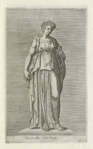 植物雕塑
Flora in aedibus Card.Farnesij（物品上的标题）
罗马的古代雕塑（系列名称）
Antiquarum statuarum urbis Romae quae in publicis locis visuntur icones（系列标题） 作者 无名氏