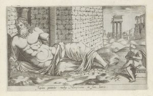 马尔福里奥雕塑
Jupiter panarius vulgo Marphorius in foro boario（物体上的标题）
罗马的古代雕塑（系列标题）
Antiquarum statuarum urbis Romae quae in publicis locis visuntur icones（系列标题） 作者 无名氏