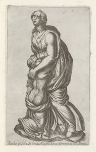 妮奥比与她的女儿雕像
Niobes cu filia in hortis magni ducis (...) （物品标题）
罗马的古代雕塑（系列名称）
Antiquarum statuarum urbis Romae quae in publicis locis visuntur icones（系列标题） 作者 无名氏