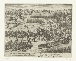 海利格利战役，1568 年 作者 弗兰斯·霍根伯格