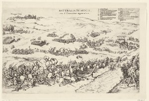莫克海德的熔渣，1574 年
莫赫战役，1574 年少校指挥官指挥（标题见实物） 作者 无名氏