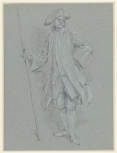 站着缝针的人 作者 Cornelis Troost（拒绝归因）