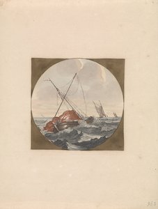 降帆
海上船只（B 系列）（系列名称） 作者 约翰·泰勒
