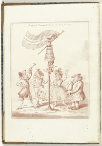系列标题：荷兰的复兴，1795 年
荷兰再生》（实物标题）
再生的荷兰（意大利语版本）（系列标题）
荷兰的再生：所有再生民族的一面镜子》（物上的系列名称） 作者 无名氏