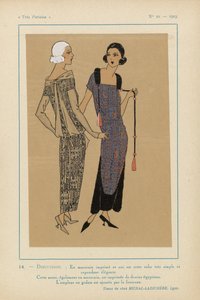 Très Parisien》，1923 年，第 10 期：14 - 讨论。- 在摩洛哥的印刷品中... 作者 米哈尔·拉迪谢尔