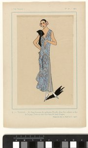 巴黎人》（Très Parisien），1923 年，第 10 期：3.TIMIDITY.- 这款长护套... 作者 无名氏
