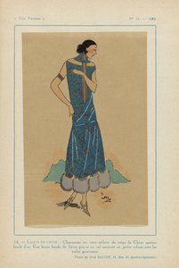 Très Parisien》，1923 年，第 11 期：14 - CHINA LAQUER。- 迷人的卫生间... 作者 无名氏