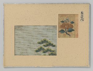 两块纺织品碎片 作者 无名氏