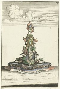 带半圆形突起的方形水盆
新奇建筑（系列名称） 作者 克里斯托弗·格哈德